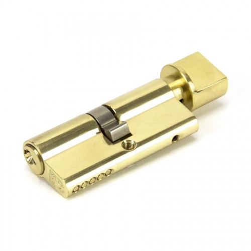 Brass 35/35 5pin Euro Cylinder/Thumbturn KA